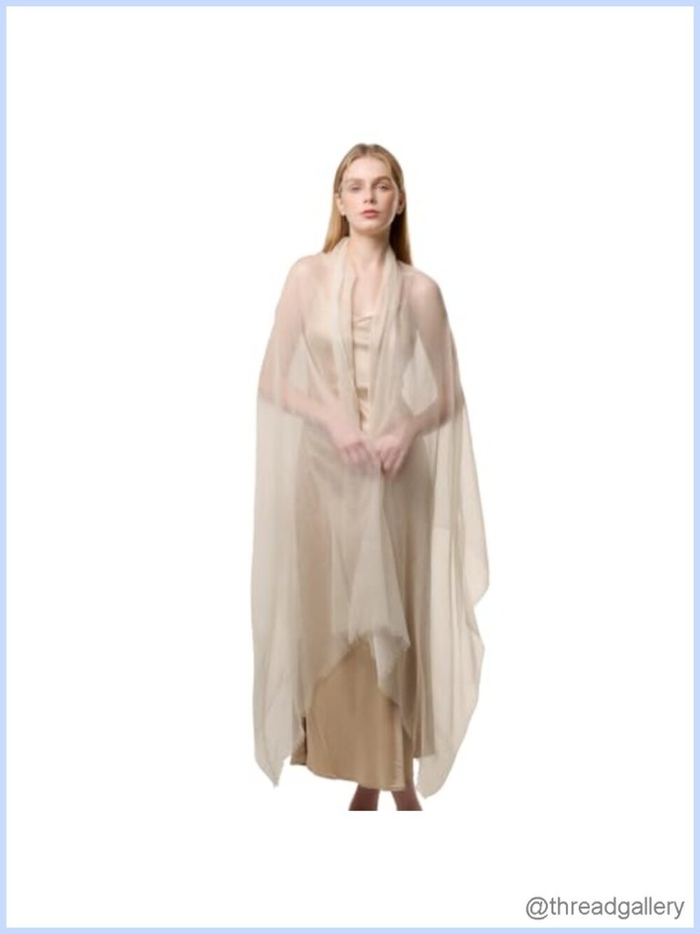 100% Cashmere Shawl Wrap Featherlight Thin Sheer Scarf All Seasons